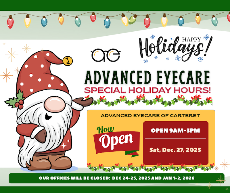 Graphic of upcoming holiday hours